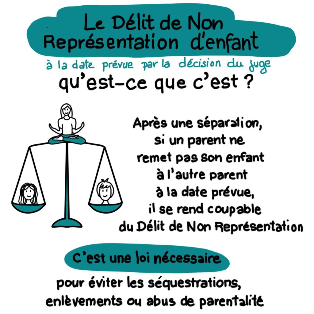 Délit de non représentation d'enfant