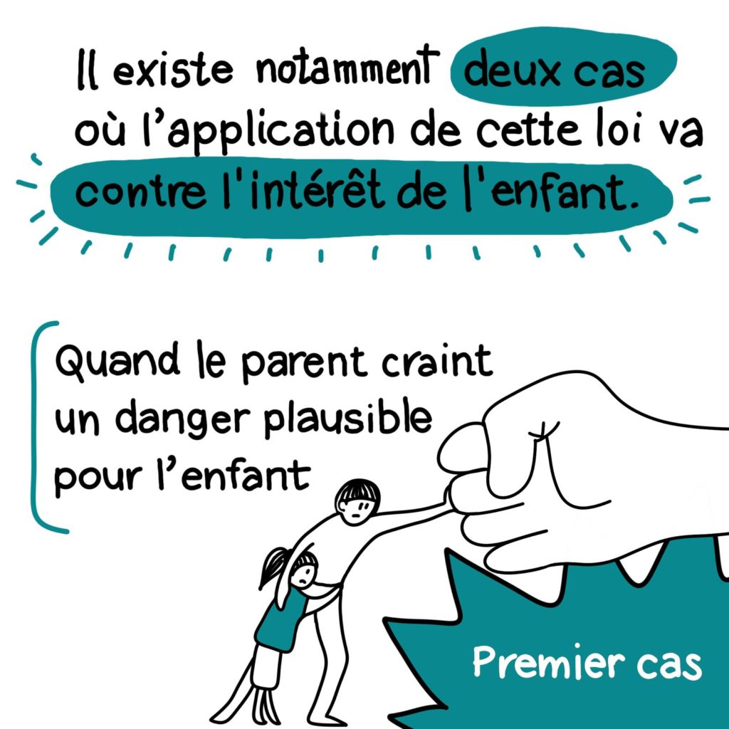 Délit de non représentation d'enfant