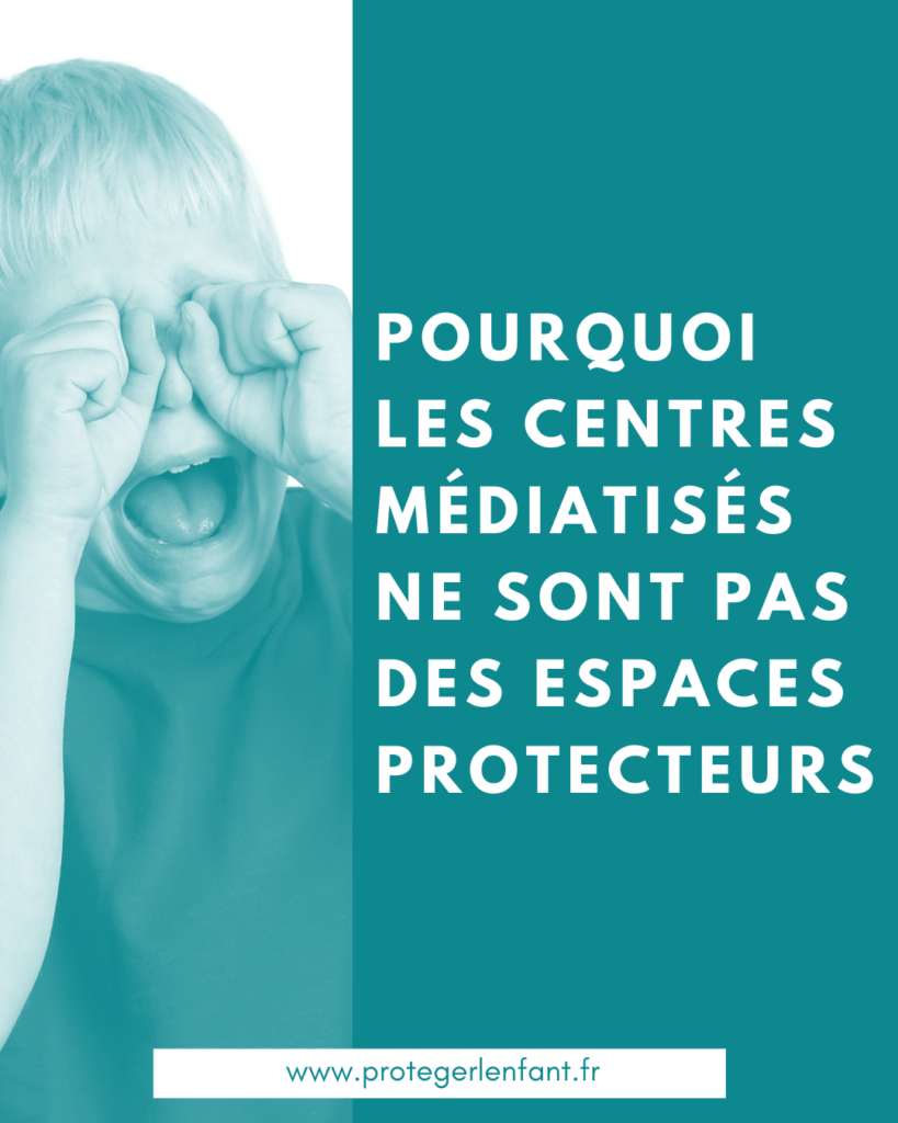 La problématique des centres médiatisés, dans un cadre de violences intrafamiliales est méconnue. Pourtant il faut la comprendre pour protéger les victimes.