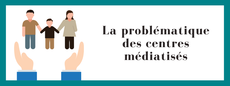 La problématique des centres médiatisés, dans un cadre de violences intrafamiliales est méconnue. Pourtant il faut la comprendre pour protéger les victimes.